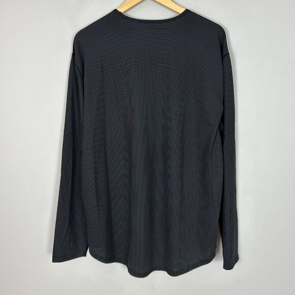 NEW Bylt Pulse Long Sleeve Drop Cut T-Shirt Black Size XXL Men's - Picture 5 of 6